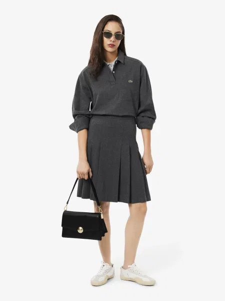 Lacoste Сумка Шкіра чорний