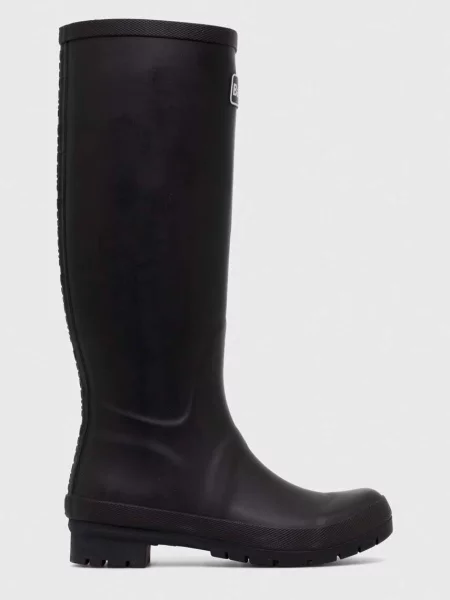 Barbour cizme Abbey femei negru