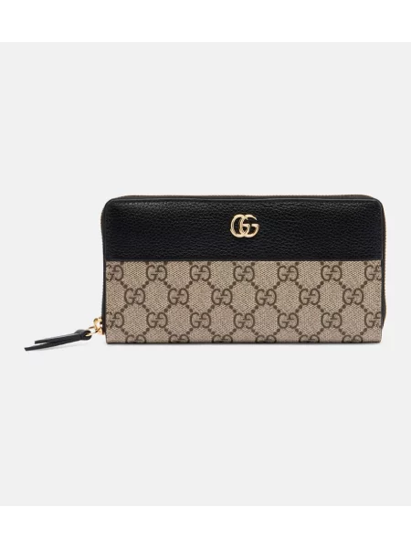 Portofel Gucci din piele bej