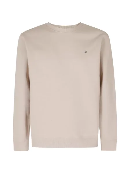 Pulover Dondup cu broderie cu decolteu rotund