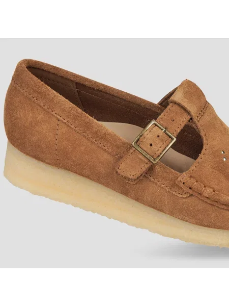 Pantofi Clarks Originals maro