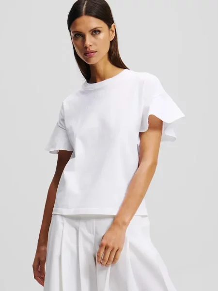 Karl Lagerfeld tricou din femei alb