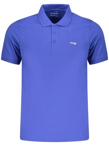 Tricou polo Lotto albastru