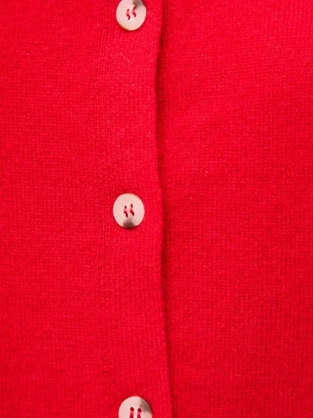 Шерстяной кардиган Answear.lab красный