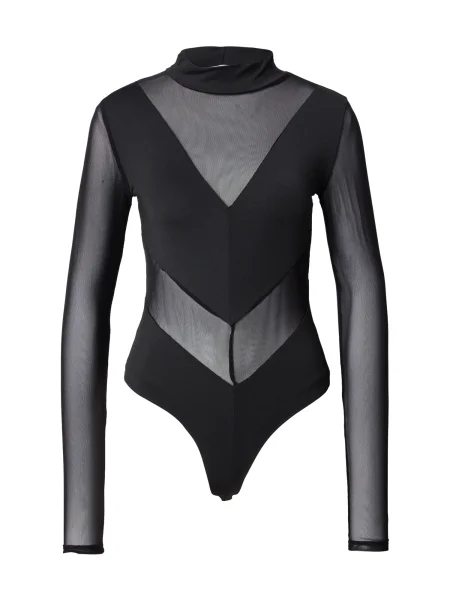 ABOUT YOU Tricou body Dilara' negru