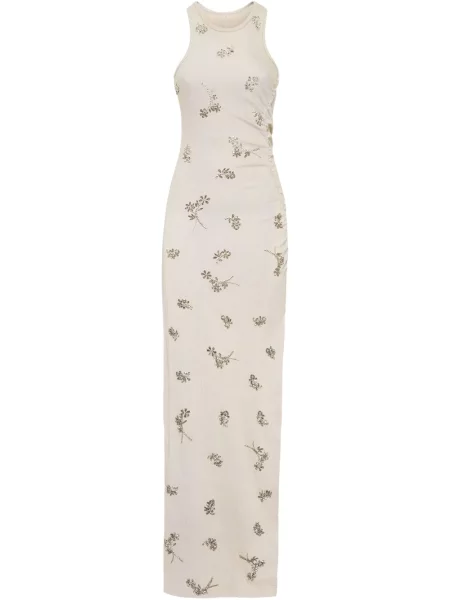 Rochie midi Philipp Plein din jerseu până la genunchi de costum gri