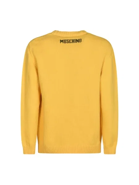 Sweter Moschino żółty