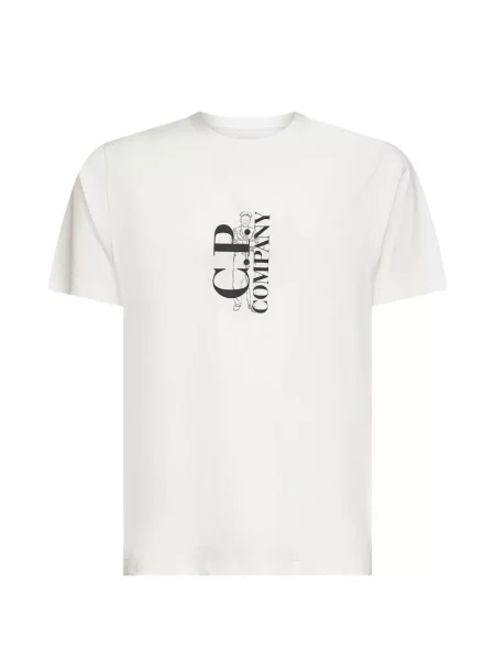 Tricou C.p. Company cu imagine alb