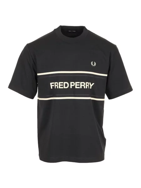 Tričko Fred Perry černé