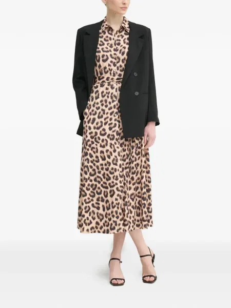 Rochie Oui cu imagine cu model leopard de costum