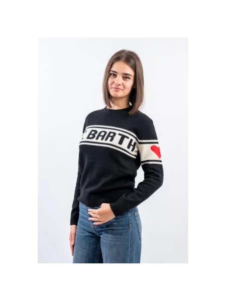 Sweter Mc2 Saint Barth czarny