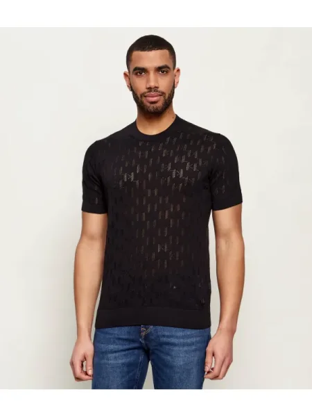 Karl Lagerfeld Pulover negru