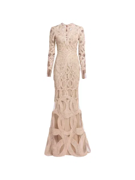 Rochie maxi Elie Saab cu broderie