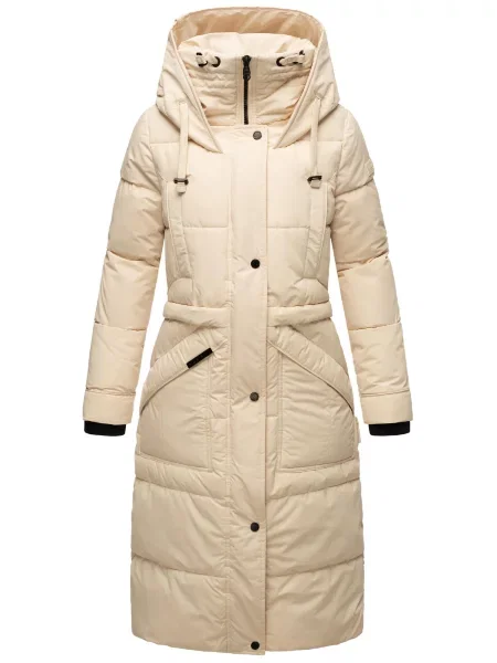 MARIKOO Palton de iarnă Ayumii crem