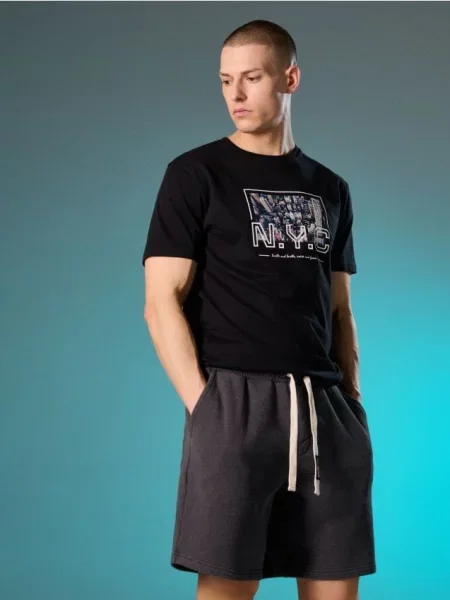 Sinsay šortky šedá