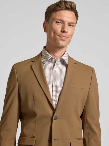 Marynarka do garnituru o kroju slim fit z dodatkiem model ‘LIAM’ Selected Homme
