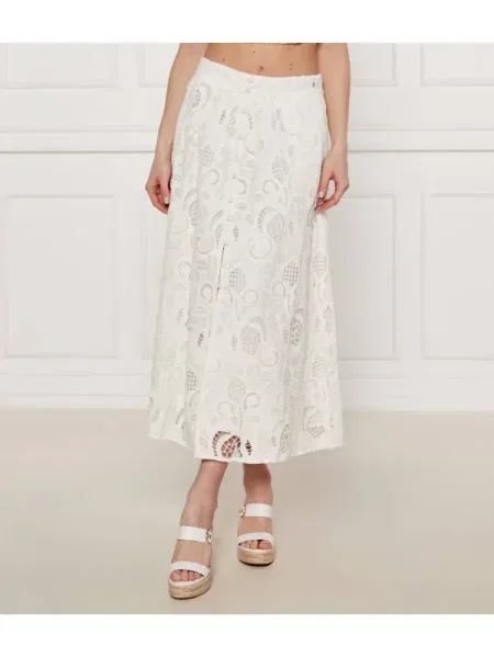 GUESS Fustă DOMITILLE alb