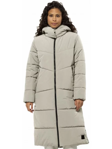 Зимова куртка Jack Wolfskin Karolinger бежевий