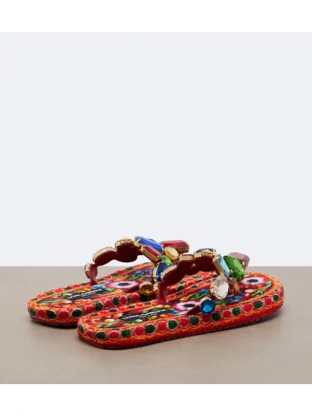 Chiloți tanga Dolce&gabbana din piele