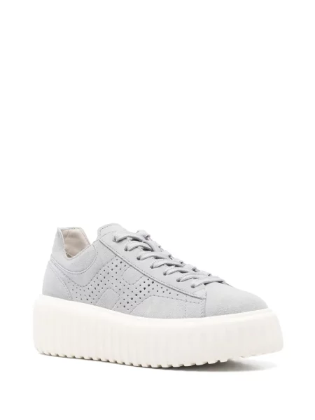 Sneakerși Hogan cu dungi albastru