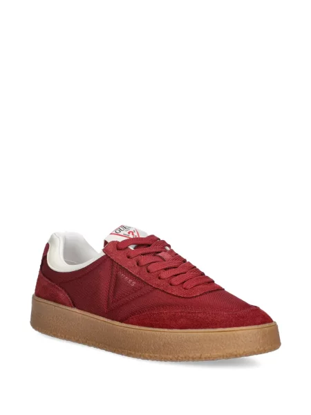 Fűzős csipkés sneaker Guess piros