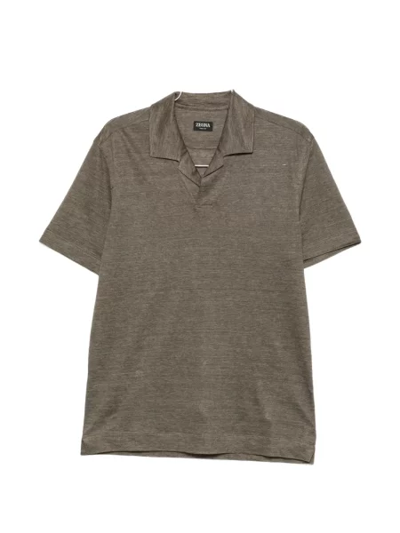 Tricou polo Zegna verde
