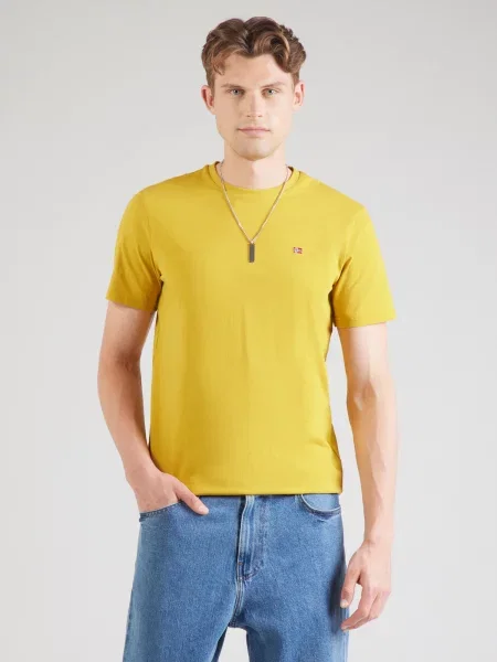 NAPAPIJRI Tricou SALIS auriu galben