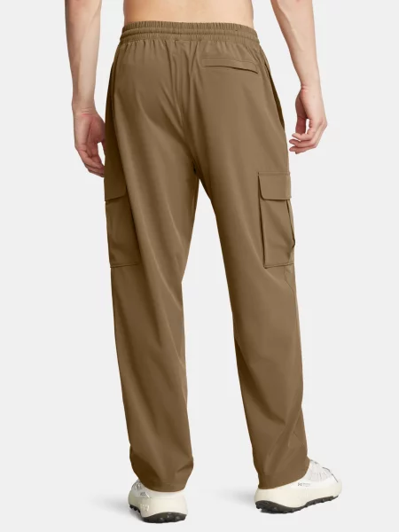 Pánske nohavice Under Armour Vibe Woven Cargo coyote/black hnedá
