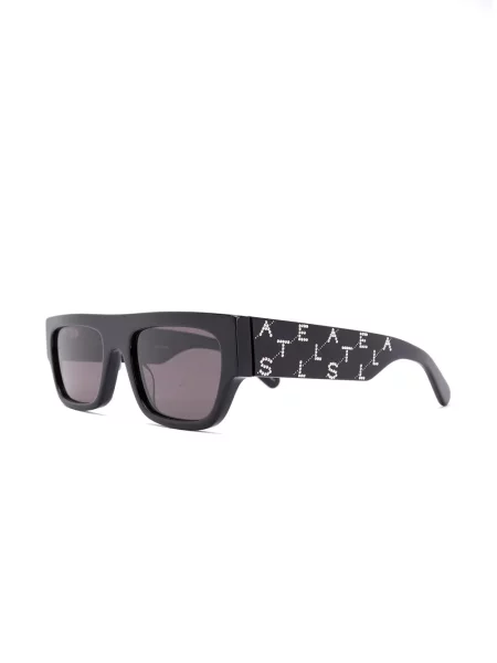 Kalnų krištolas saulės akiniai Stella Mccartney Eyewear juoda