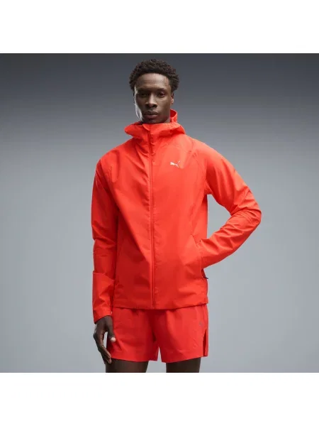 PUMA MÄ™ska kurtka RUN rainCELL OdzieÅ¼ S czerwony