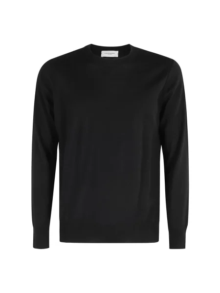 Sweter Paolo Pecora wełniany czarny