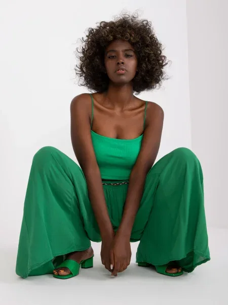 Pantaloni Och Bella verde