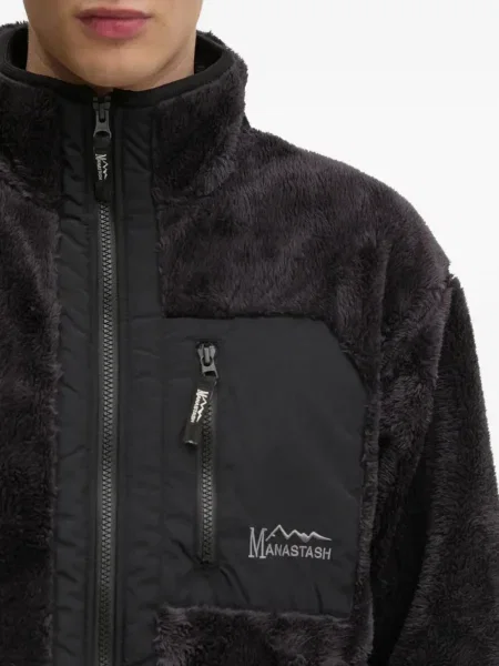 Geacă Manastash din fleece negru