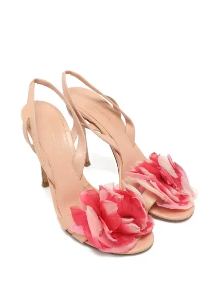 Kožené květinové sandály Ahmed Amer