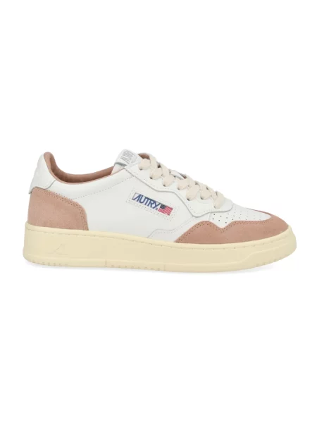 Sneakersy Autry skórzane białe