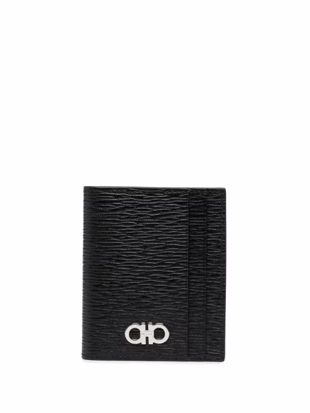 Portofel Ferragamo din piele negru