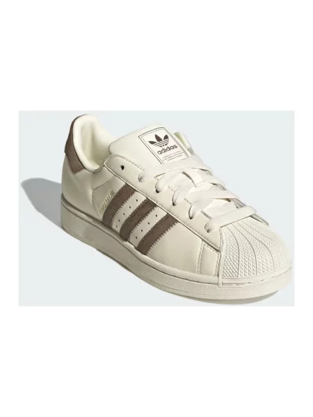 Sneakersy Adidas Superstar skórzane beżowe