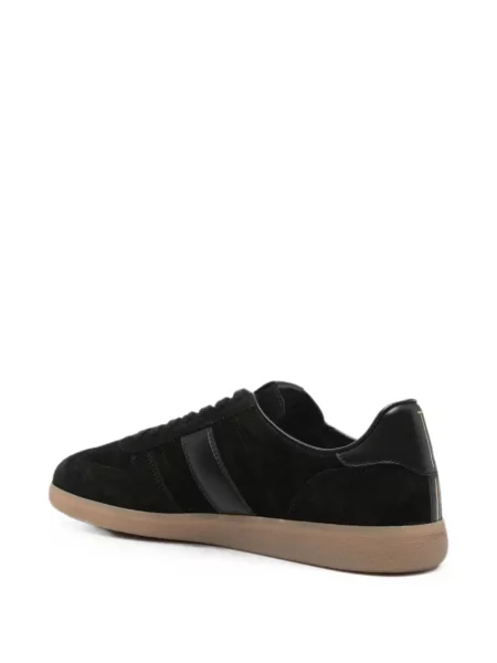 Sneakerși Tom Ford din piele de căprioară negru
