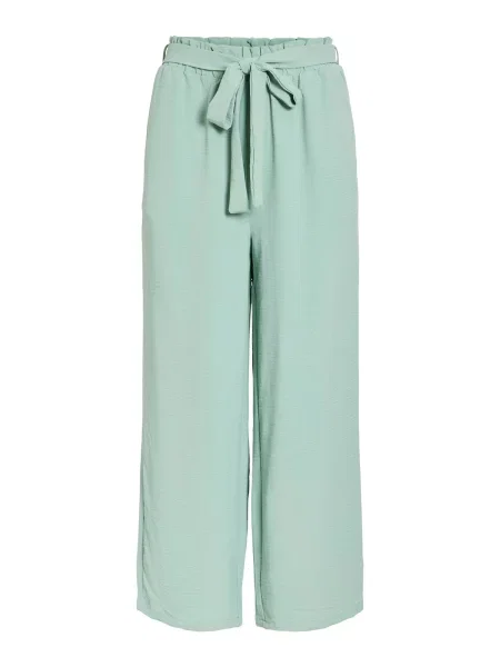 VILA Pantaloni VIJosa mentă verde