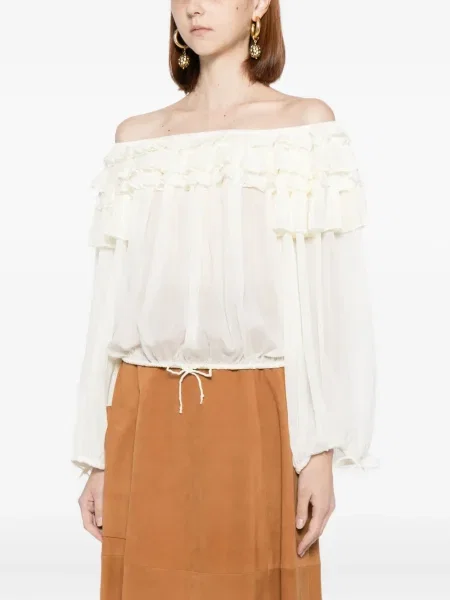 Bluză Cynthia Rowley cu volane
