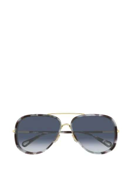 Ochelari de soare aviator Chloé Eyewear