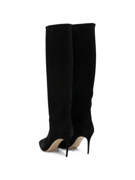 Cizme Casadei din piele de căprioară negru