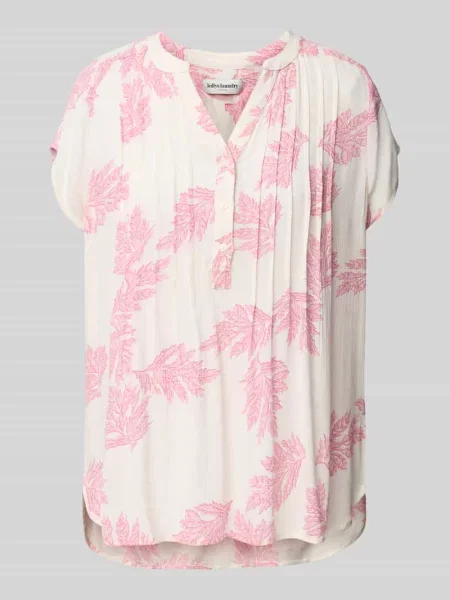 Bluzka z z dekoltem w serek model ‘Heather’ Lollys Laundry