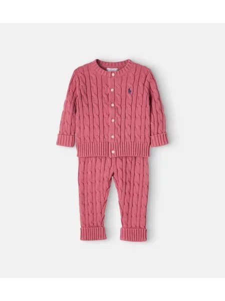 Gyerek nadrág Polo Ralph Lauren rózsaszín