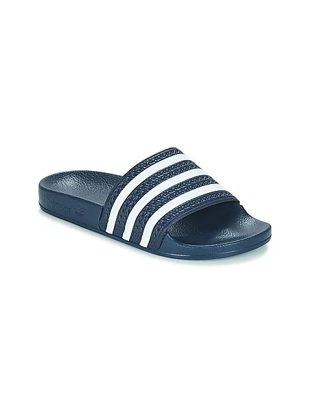 ADIDAS ORIGINALS Nizki natikači Adilette mornarska / bela modra