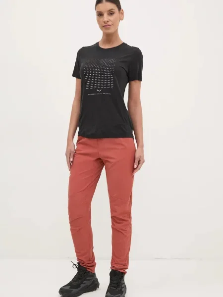 Брюки Salewa оранжевые