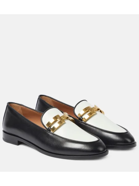 Кожени мокасини Aquazzura