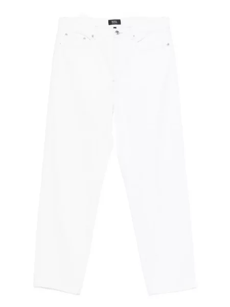 Pantaloni A.p.c. alb