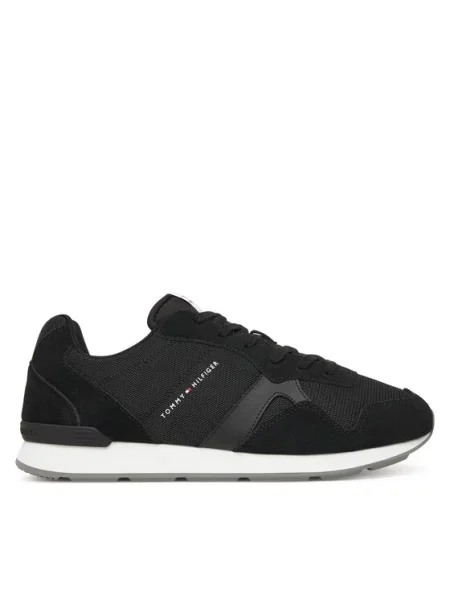 Tommy Hilfiger Αθλητικά Runner Icon Mix μαύρο