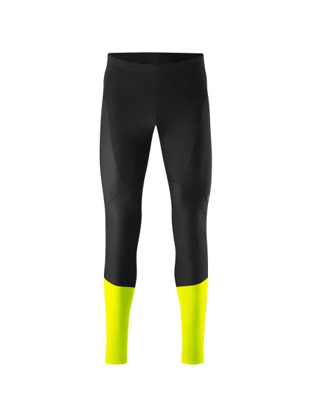 Legginsy Gonso Essentials Softshell No Pad żółte